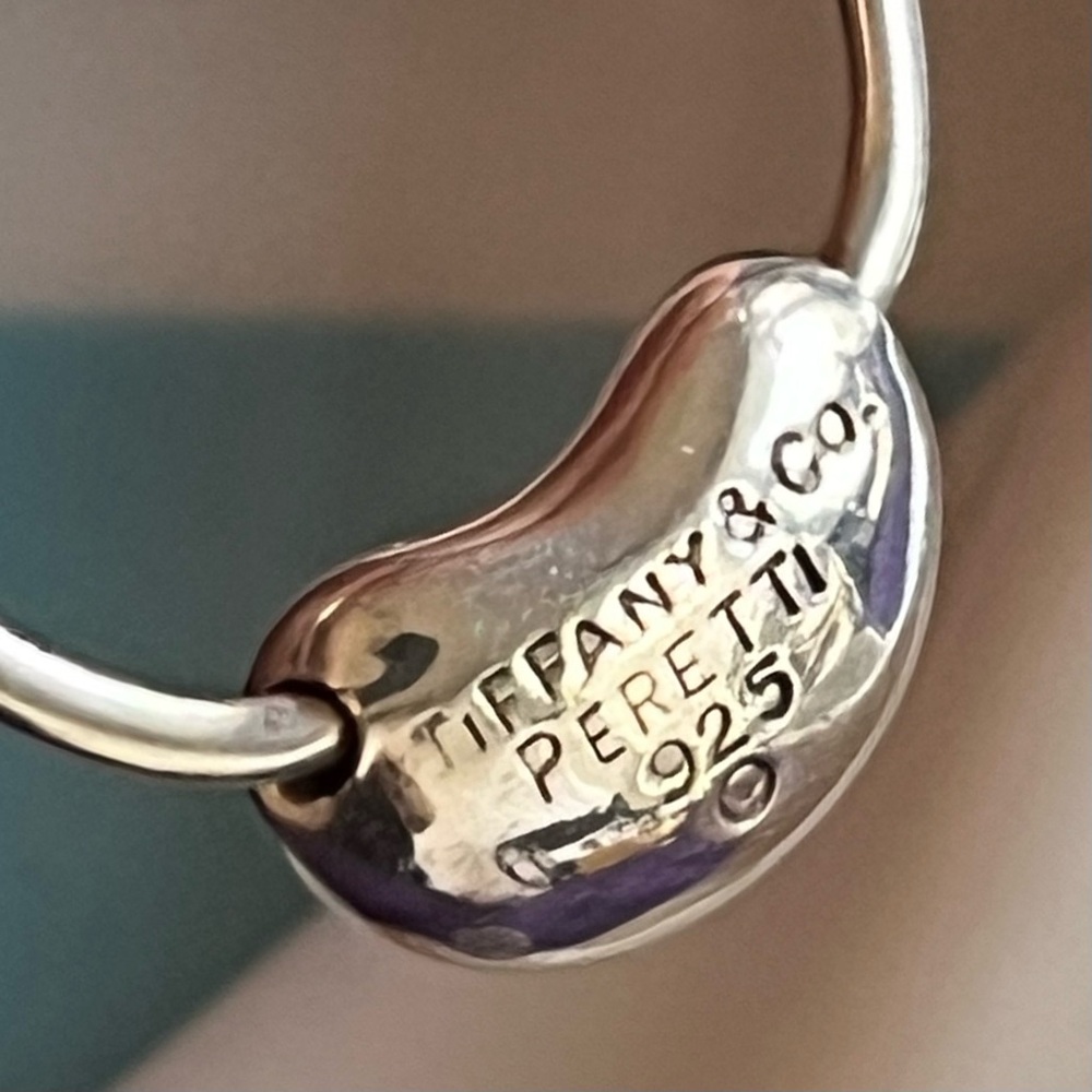 Tiffany & Co. Silver Elsa Peretti® Bean Ring - Picture 4 of 7